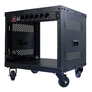 Indorack SR408 Sound Rack 8U Depth 450 mm Audio System Amplifier Rack